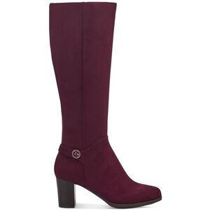 GIANI BERNINI Womens Burgundy Adonnys Round Toe Block Heel Heeled Boots 5 M